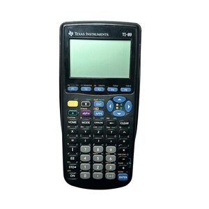 Texas Instruments TI-89  
Graphing Calculator‎